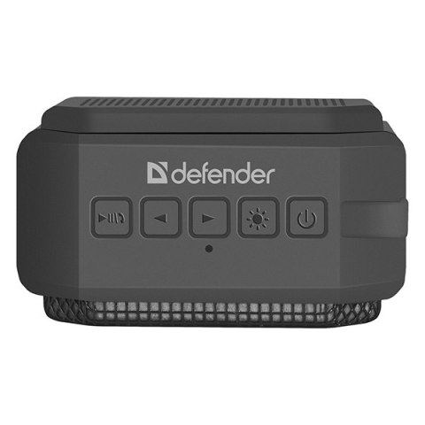 Defender głośnik G16, Li-Ion, 1.0, 5W, czarny, regulacja głośności, podświetlenie LED, BT 5.0, TWS, 50Hz~20kHz