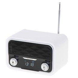 Adler Bluetooth Radio AD 1185 wyświetlacz LCD, wejście AUX, biały