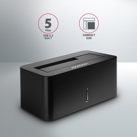 Stacja dokująca Axagon ADSA-SN USB-A 3.2 Gen1 - 1x SATA 6G, 2,5"/3,5" SSD/HDD