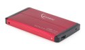 Obudowa zewnętrzna Gembird EE2-U3S-2-R na dysk 2.5" SATA HDD USB 3.0 (czerwona)