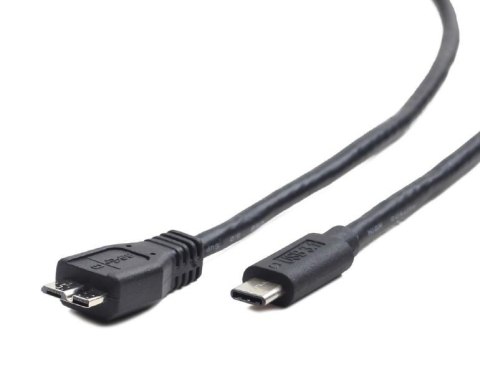 Kabel USB 3.0 typ C(Micro BM/CM) 1m czarny Gembird