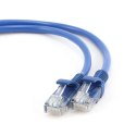 Kabel sieciowy UTP Gembird PP12-0.25M/B kat. 5e, Patch cord RJ-45 (0,25 m)