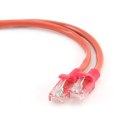 Kabel sieciowy UTP Gembird PP12-0.25M/R kat. 5e, Patch cord RJ-45 (0,25 m)