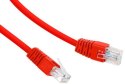 Kabel sieciowy UTP Gembird PP6U-0.25M/R kat. 6, Patch cord RJ-45 (0,25 m)