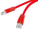 Kabel sieciowy UTP Gembird PP6U-1M/R kat. 6, Patch cord RJ-45 (1 m)