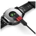Adapter Lightning Beline do ładowania zegarków Garmin czerwony