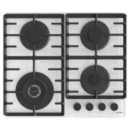 Gorenje | GTW642SYW | Płyta grzewcza | Gaz na szkle | Liczba palników/stref grzewczych 4 | Pokrętła | Biały
