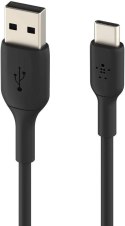 Belkin | USB-C cable | Male | 4 pin USB Type A | Male | Black | 24 pin USB-C | 2 m