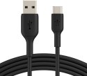 Belkin | USB-C cable | Male | 4 pin USB Type A | Male | Black | 24 pin USB-C | 2 m