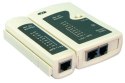 Logilink | Tester kabli RJ11, RJ12 i RJ45 z jednostką zdalną