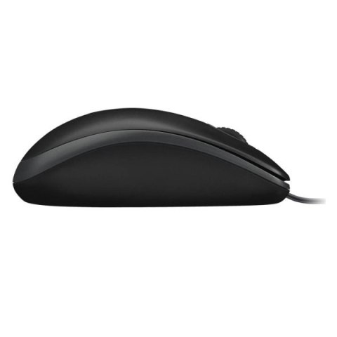 Logitech MK120, zestaw klawiatura z przewodową myszą optyczną, US, klasyczna, przewodowa (USB), czarna