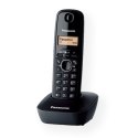 Panasonic | Cordless | KX-TG1611FXH | Built-in display | Caller ID | Black | Phonebook capacity 50 entries | Wireless connection