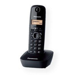 Panasonic | Cordless | KX-TG1611FXH | Built-in display | Caller ID | Black | Phonebook capacity 50 entries | Wireless connection