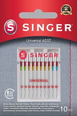 Singer | Uniwersalne igły ASST 10PK do tkanin