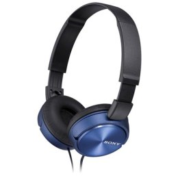 Sony | MDR-ZX310 | Foldable Headphones | Headband/On-Ear | Blue