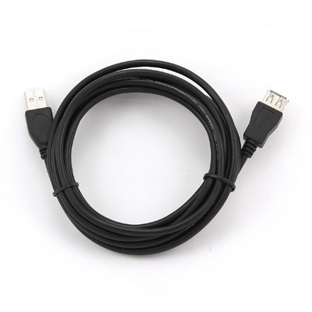 Cablexpert | Przedłużacz USB | Męski | 4-pinowy USB Typ A | Żeński | Czarny | 4-pinowy USB Typ A | 3 m
