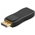 Adapter wideo Goobay | 19-pinowe HDMI typu A | żeńskie | 20-pinowe DisplayPort | męskie