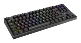 GENESIS Thor 404 TKL klawiatura Gaming USB QWERTY Niemiecki Czarny