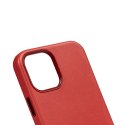 Etui ze skóry ekologicznej DO IPHONE 12 Pro Max (czerwony)