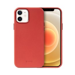 Etui ze skóry ekologicznej DO IPHONE 12 / DO IPHONE 12 Pro (czerwony)