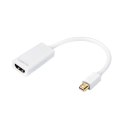 Adapter wideo Logilink | 19-pinowe HDMI typu A | żeńskie | Mini DisplayPort | męskie | białe | 0,1 m