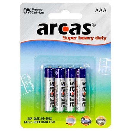 Arcas | AAA/R03 | Super Heavy Duty | 4 szt.