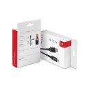 Kabel 60W z USB-C na USB-A w oplocie 150cm (czarny)