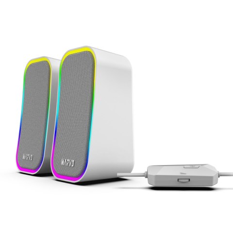 Marvo głośniki HAVOC 20GY, 6W, szary, podświetlane