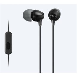 Sony | MDR-EX15AP | Seria EX | Douszne | Czarne