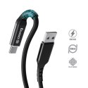 Kabel 60W z USB-C na USB-A w oplocie 150cm (czarny)