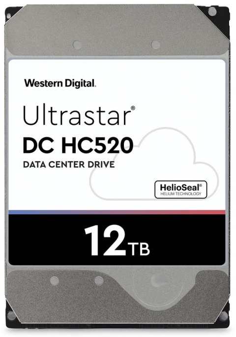 Dysk serwerowy HDD Western Digital Ultrastar DC HC520 HUH721212ALE604 (12 TB; 3.5"; SATA)
