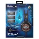 Defender Stellar, Gaming Headset, słuchawki z mikrofonem, regulacja głośności, czarna, 2.0, 50 mm przetworniki typ 2x 3.5 mm jac