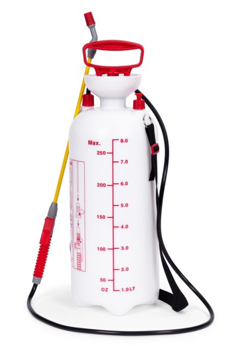 Opryskiwacz ciśnieniowy 8L ogrodowy ręczny 2.2-2.5 bar długa lanca pompa tłokowa MultiGarden