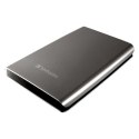 Verbatim zewnętrzny dysk twardy, Store N Go, 2.5", USB 3.0 (3.2 Gen 1), 2TB, 53189, srebrny