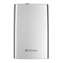 Verbatim zewnętrzny dysk twardy, Store N Go, 2.5", USB 3.0 (3.2 Gen 1), 2TB, 53189, srebrny