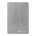 Verbatim zewnętrzny dysk twardy, Store,n,Go ALU Slim, 2.5", USB 3.0, 1TB, 53662, szary, szczotkowane aluminium