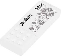 Pendrive GOODRAM UME2 Winter (32 GB /USB 2.0 /Biały z wzorem )