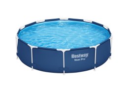 Bestway Steel Pro 56677 / 23 basen zewnętrzny naziemny Basen ramowy W kształcie okręgu 4678 l Niebieski