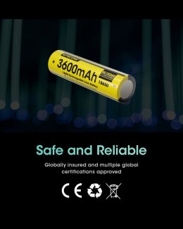 Akumulator Nitecore NL1836R 18650 3600 mAh 3.6 V