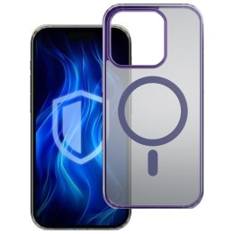 Etui 3MK Frosty MagCase do iPhone 13 Pro fioletowy