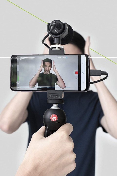Shure | MV88+DIG-VIDKIT | Zestaw mikrofonowy i wideo | Czarny | kg