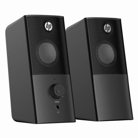 HP głośniki DHS-2101, 2.0, 6W, czarny, regulacja głośności, stołowy, 3,5 mm jack (USB)