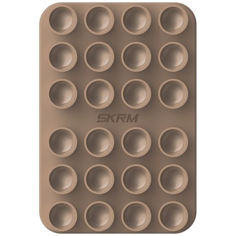 Uniwersalna przyssawka Skinarma Stax MagSafe do telefonu szampański