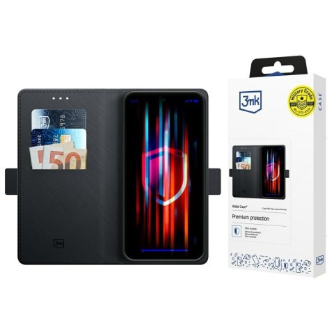 Etui 3MK Wallet Case do Xiaomi 15 czarny