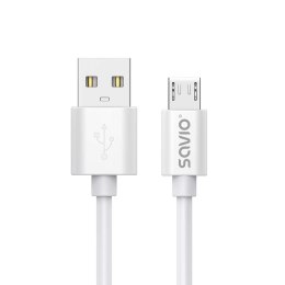 Kabel USB SAVIO microUSB typ A 3