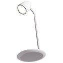 Proove Lampka biurkowa Modern LED 10W z ład,.indukcyjną 15W biały/white