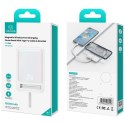 Powerbank USAMS XM Series CD219 10000mAh Magnetic Wireless biały