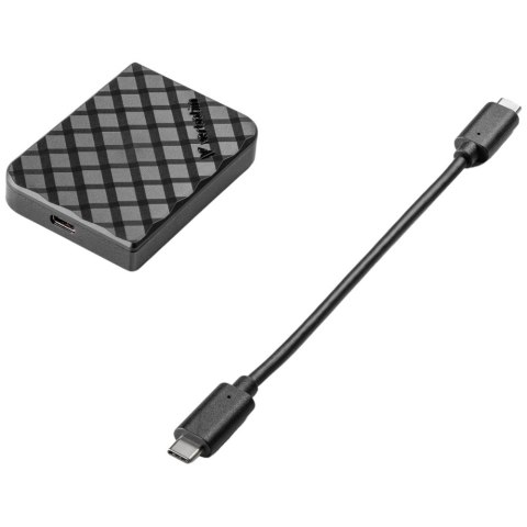 Dysk zewnętrzny Verbatim Store n Go Mini Diamond USB-C SSD 2Tb czarny 32026