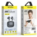 AWEI słuchawki Bluetooth 5.3 TA6 ANC+ stacja dokująca czarny/black