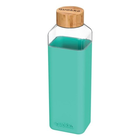 Quokka Storm - Butelka na wodę ze szkła 700 ml (Teal)